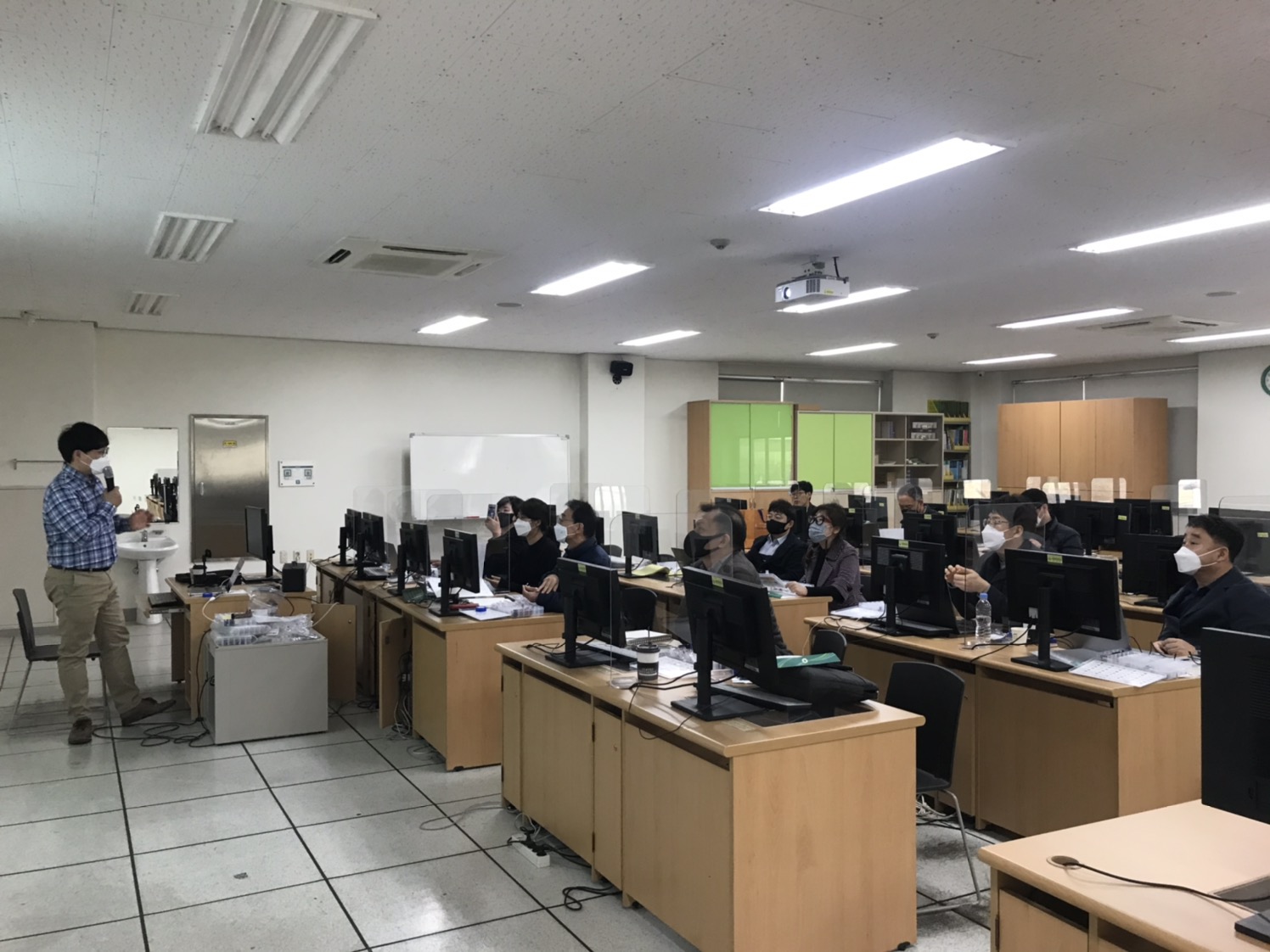 2021학년도 스마트융합시스템공학과 수업 사진